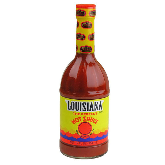 Louisiana Brand Hot Sauce, 12 OZ (Pack of 12)
