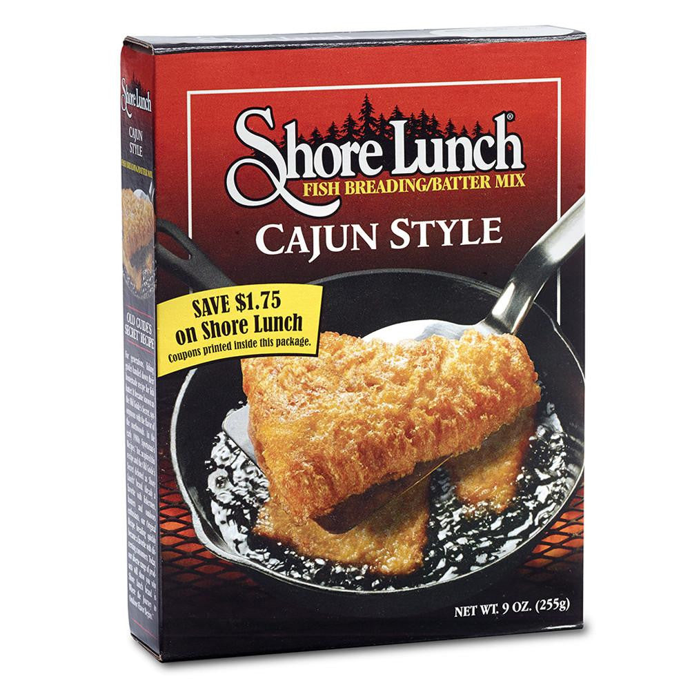 Shore Lunch Cajun Style Fish Breading/Batter Mix, 9 OZ (Pack of 10)