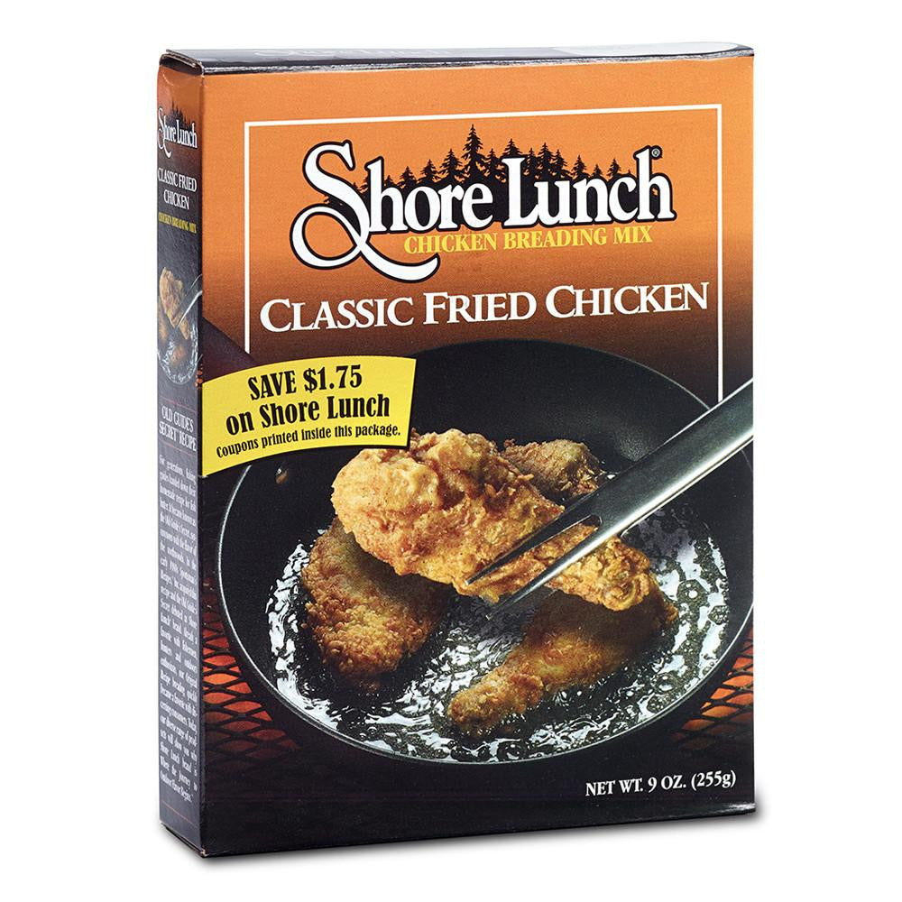Shore Lunch Classic Fried Chicken Breading Mix, 9 OZ (Pack of 10)
