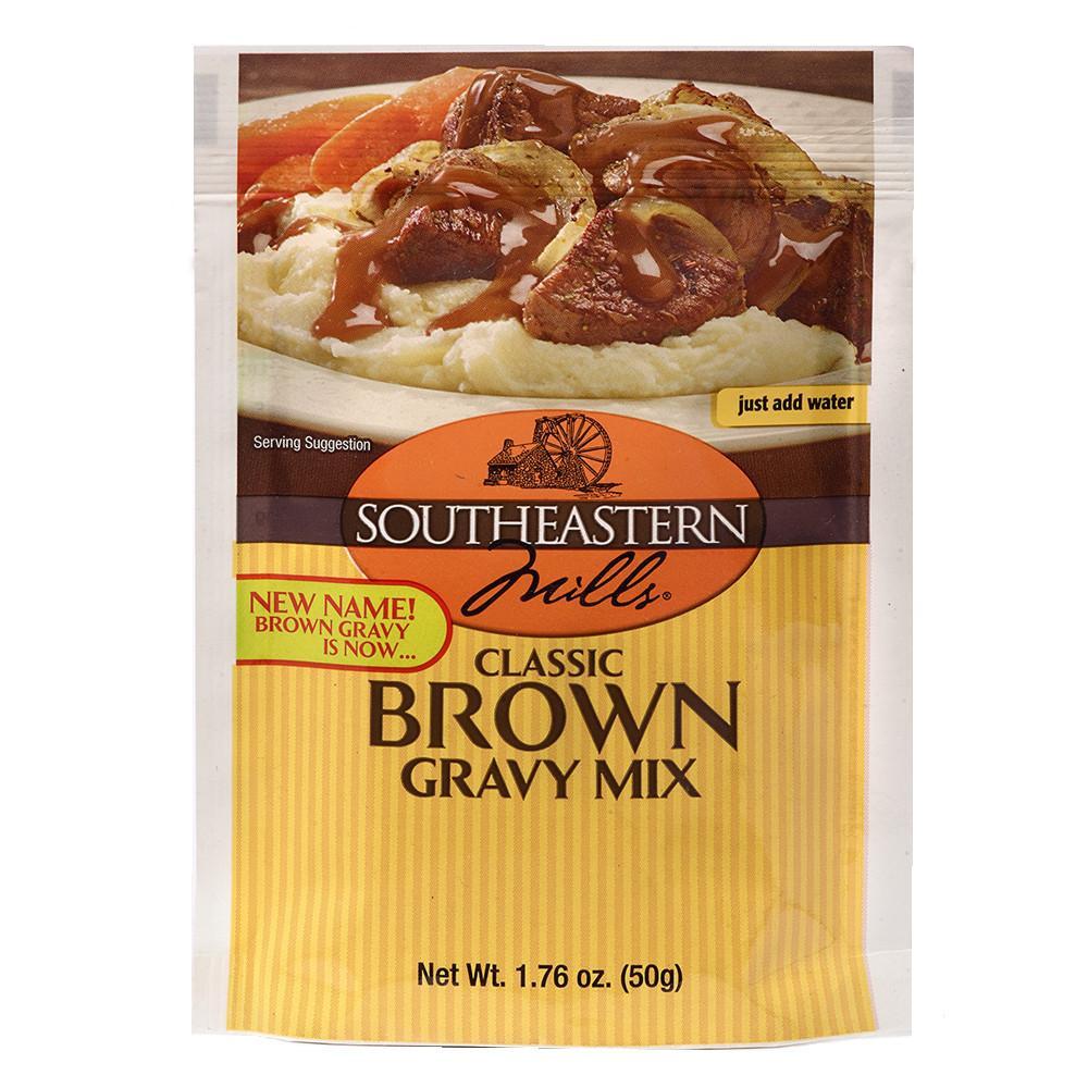 Southeastern Mills Brown Gravy Mix, 1.76 OZ (Pack of 24)