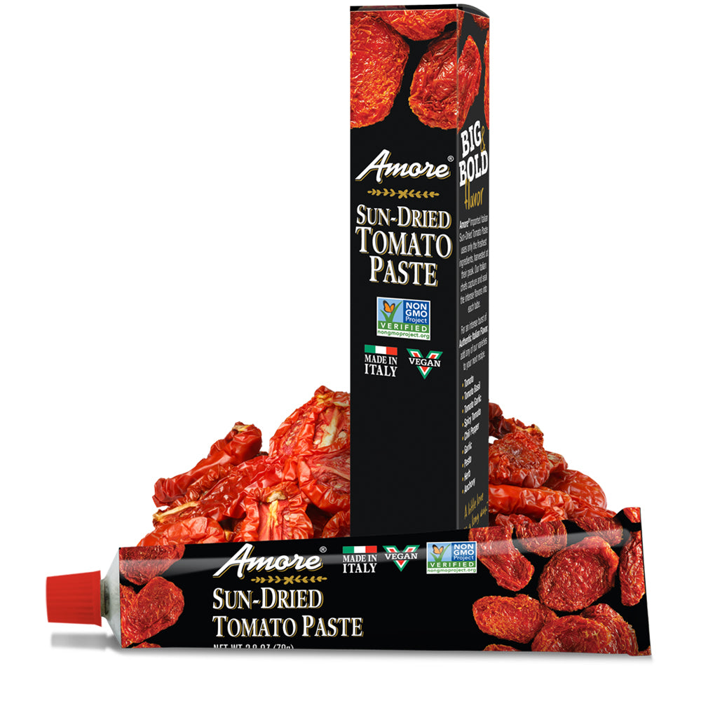 Amore Sun-Dried Tomato Paste, 2.8 OZ (Pack of 12)