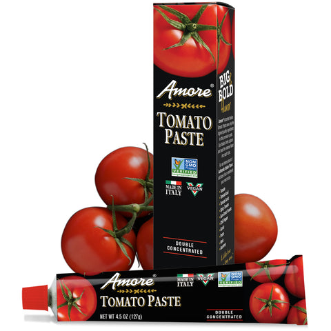 Amore Tomato Paste, 4.5 OZ (Pack of 12)