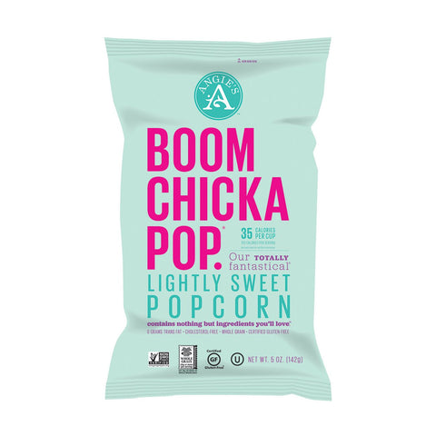 Angie's Boomchickapop Lightly Sweet Popcorn 5 Oz Bag (Pack of 12)