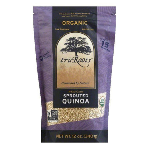 Tru Roots Organic Sprouted Quinoa, 12 Oz (Pack of 6)