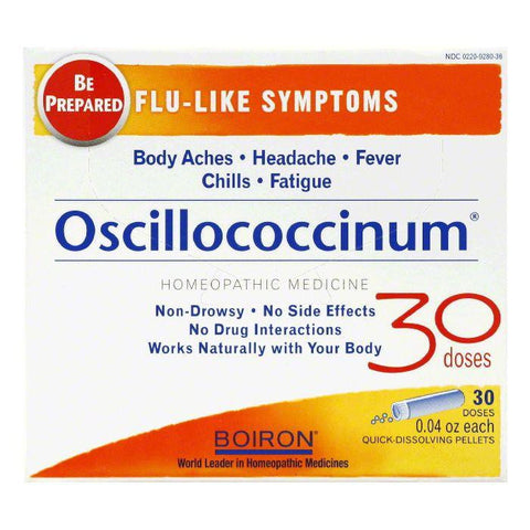 Boiron Family Value Pack Quick-Dissolving Pellets Oscillococcinum, 30 TB (Pack of 6)
