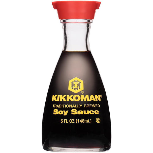 Kikkoman Sauce Soy Sauce, 5 OZ (Pack of 12)