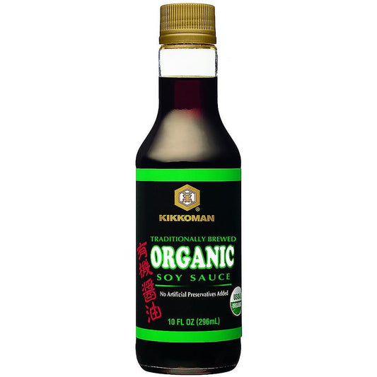 Kikkoman Organic Soy Sauce 10 Oz (Pack of 6)