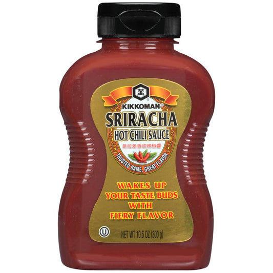 Kikkoman Sriracha Hot Chili Sauce 10.6 Oz (Pack of 9)