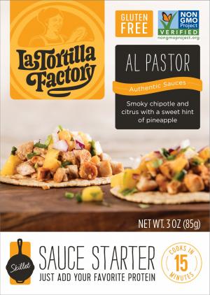 La Tortilla Factory Al Pastor Skillet Sauce Starter, 3 Oz (Pack of 16)