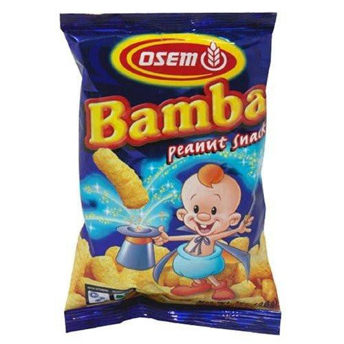 Osem Bamba Snacks, Peanut Flavored, 1 Oz (Pack of 24)