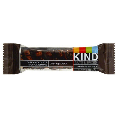 Kind Dark Chocolate Mocha Almond Nuts & Spices, 1.4 Oz (Pack of 12)