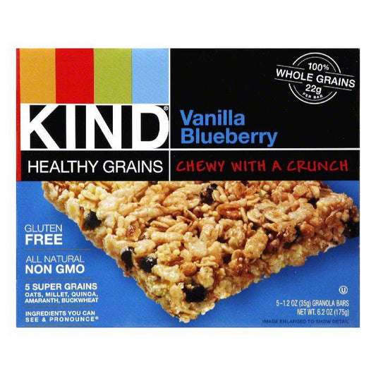 Kind Bar Granola Vanilla Blueberry 5pk Gluen Free, 6 OZ (Pack of 8)