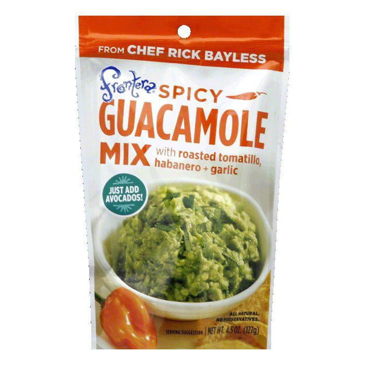 Frontera Spicy Guacamole Mix Pouch, 4.5 OZ (Pack of 8)