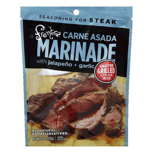 Frontera Pouch Carne Asada Marinade, 6 OZ (Pack of 6)