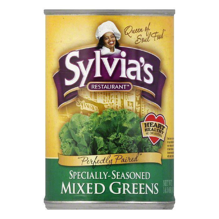 Sylvia's Mixed Greens, 14.5 OZ (Pack of 12)