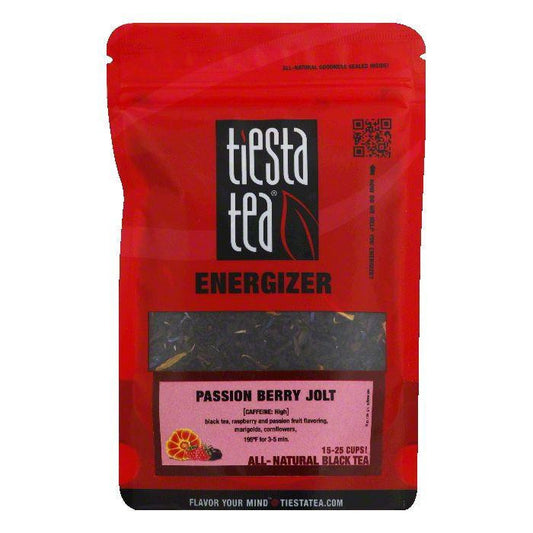 Tiesta Tea Passion Berry Jolt Black Tea, 1.5 OZ (Pack of 6)