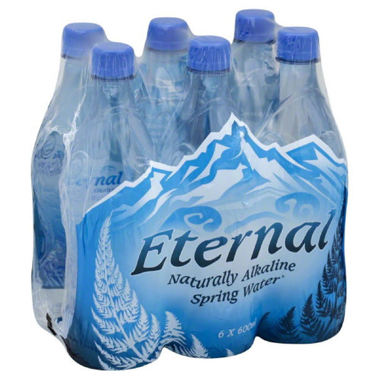 Eternal Naturally Alkaline Spring Water, 600 Ml (Pack of 4)