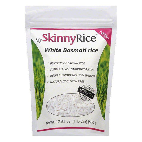 My Skinny Rice White Basmati Rice, 17.64 Oz (Pack of 6)