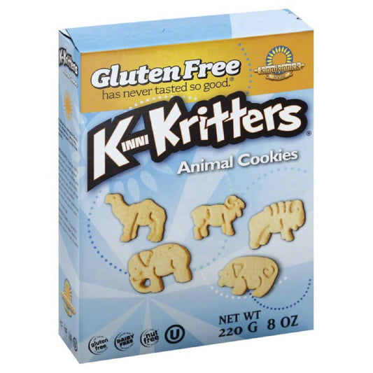 Kinnikinnick KinniKritters Animal Cookies, 8 Oz (Pack of 6)