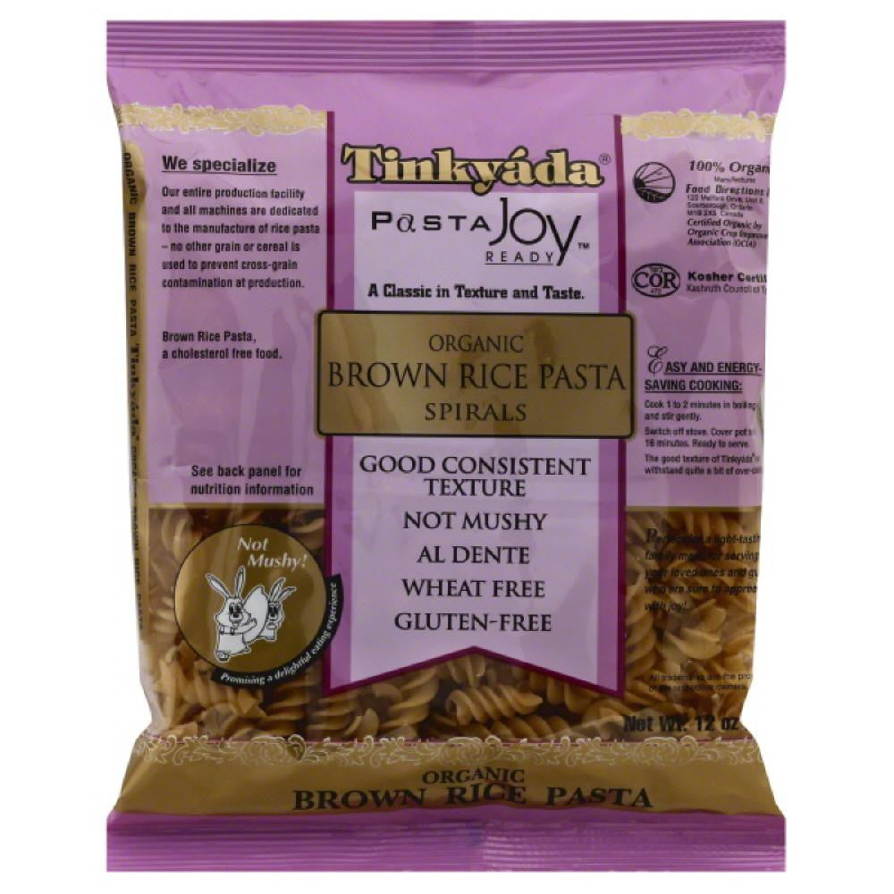 Tinkyada Spirals Organic Brown Rice Pasta, 12 Oz (Pack of 12)