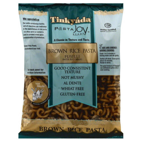 Tinkyada Fusilli Brown Rice Pasta, 16 Oz (Pack of 12)