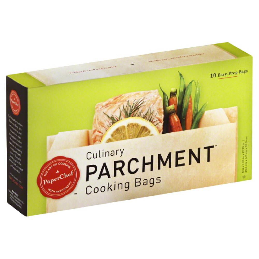 Paper Chef Culinary Parchment Cooking Bags, 10 Pc (Pack of 12)