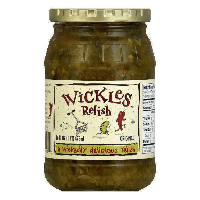 Wickles Sweet Relish, 16 OZ (Pack of 6)