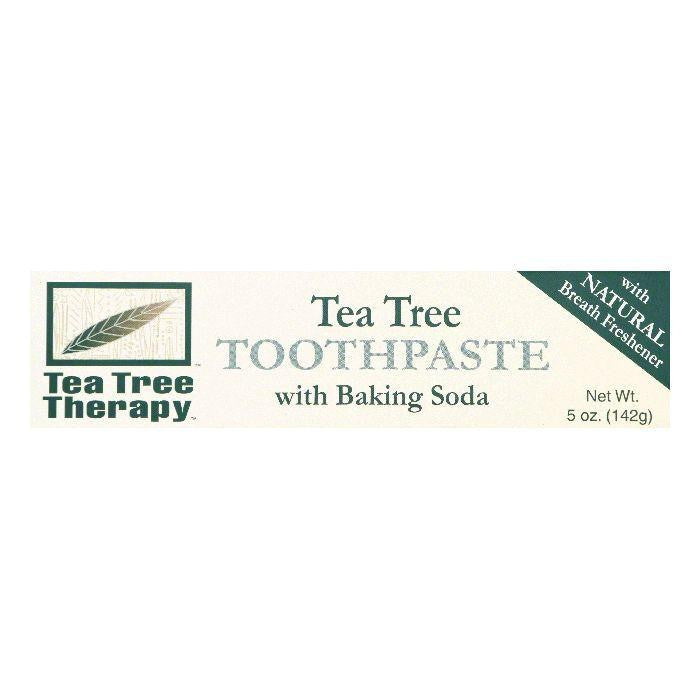 Tea Tree Therapy Tea Tree Toothpaste with Baking Soda, 5 OZ (Pack of 3)