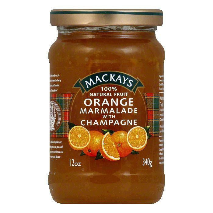 Mackays Marmalade Orange with Champagne, 12 OZ (Pack of 6)