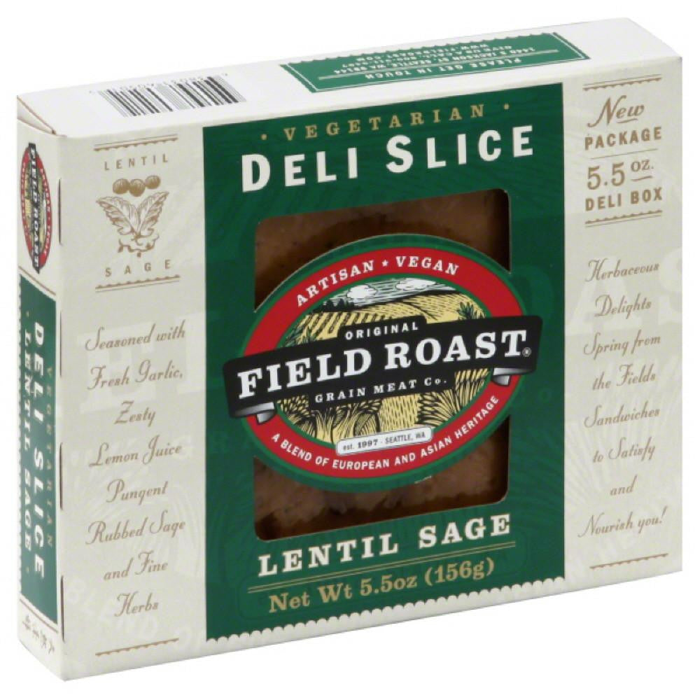 Field Roast Lentil Sage Deli Slice, 5.5 Oz (Pack of 12)