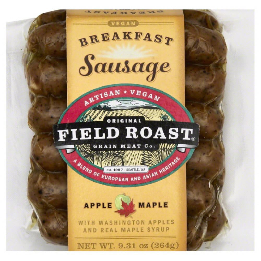 Field Roast Apple Maple Breakfast Sausage, 9.31 Oz (Pack of 6)