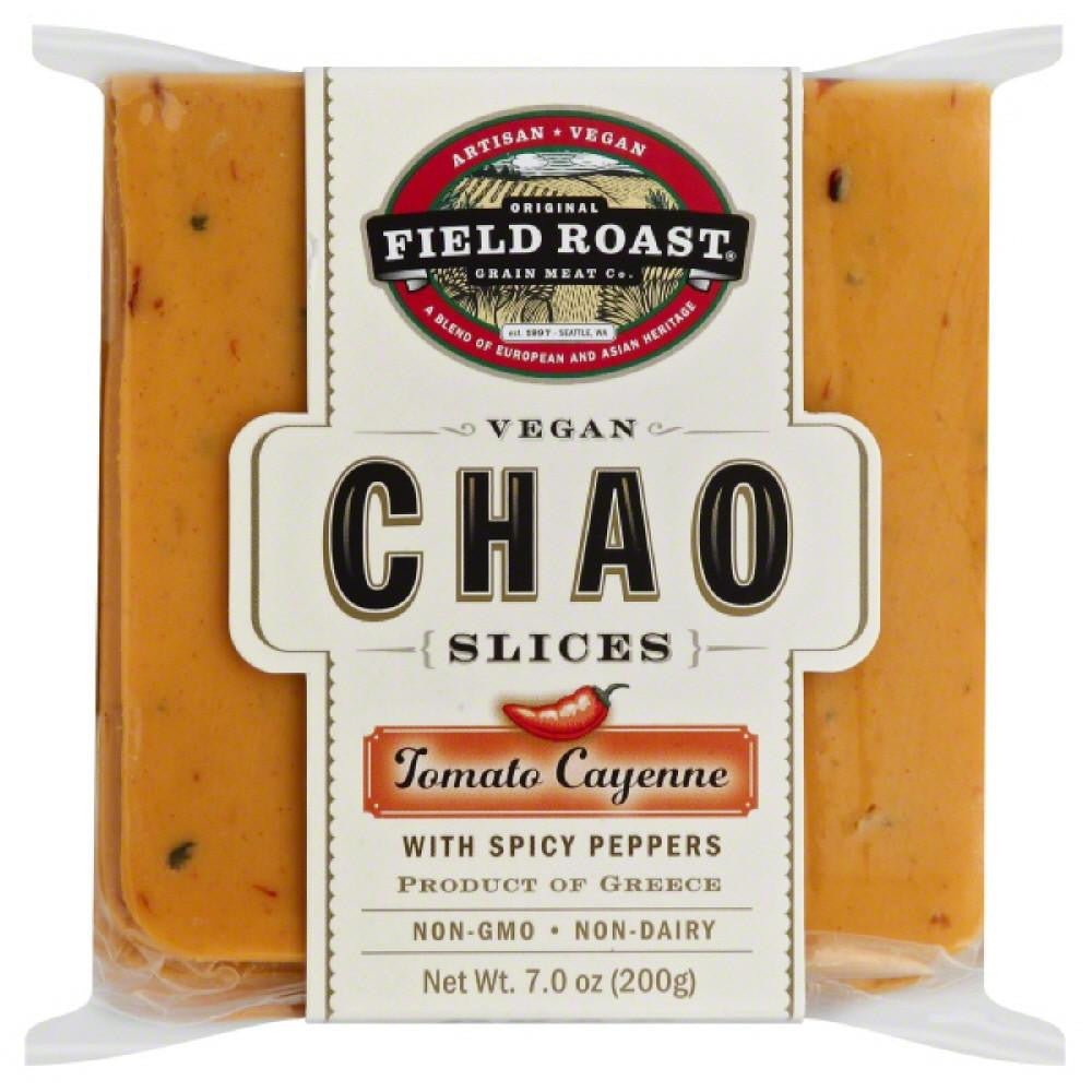 Field Roast Vegan Tomato Cayenne Chao Slices, 7 Oz (Pack of 8)
