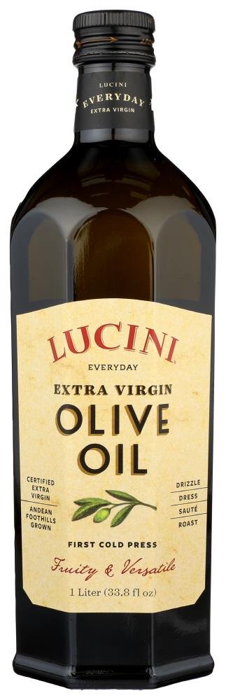 Lucini Extra Virgin Olive Oil, 33.8 OZ (Pack of 6)