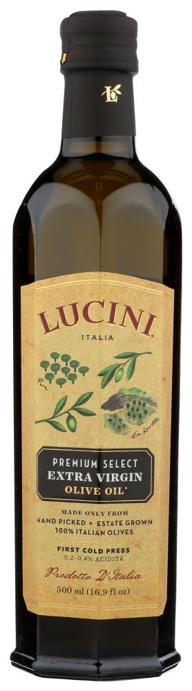 Lucini Olive Oil Extra Virgin Premium Select, 16.9 OZ (Pack of 6)