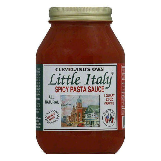 Clevelands Own Spicy Pasta Sauce, 32 Oz (Pack of 12)