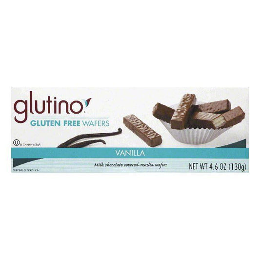 Glutino Gluten Free Wafer Cookies Vanilla, 4.6 OZ (Pack of 12)