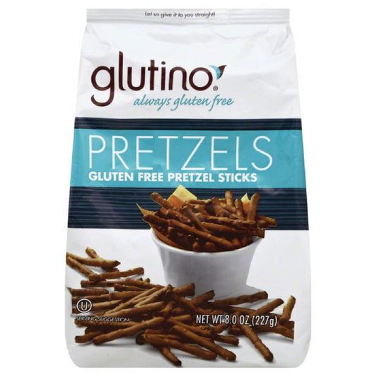Glutino Gluten Free Pretzel Sticks, 8 Oz (Pack of 12)