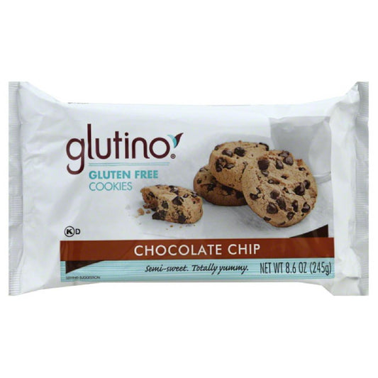 Glutino Chocolate Chip Gluten Free Cookies, 8.6 Oz (Pack of 12)