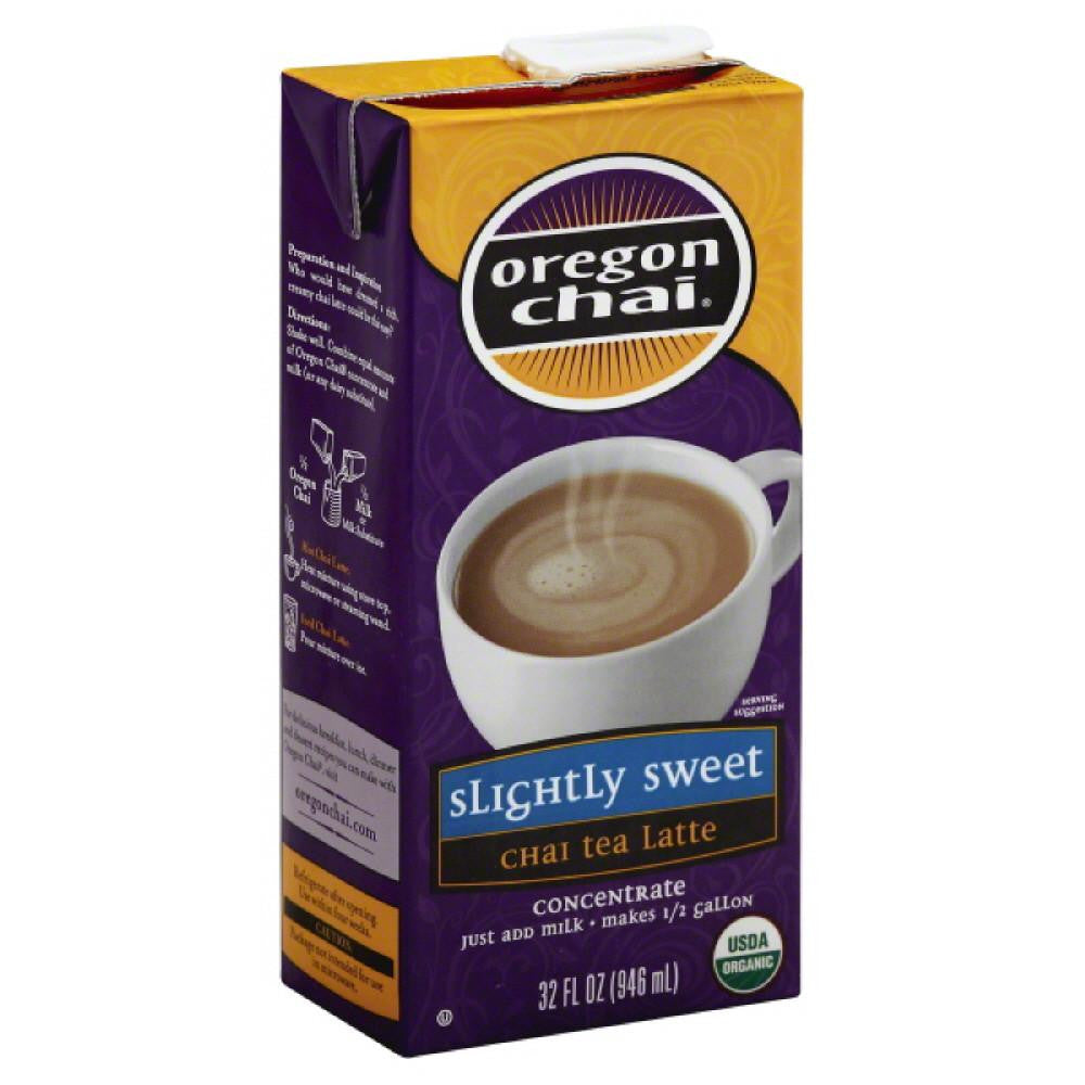 Oregon Chai Slightly Sweet Concentrate Chai Tea Latte, 32 Fo (Pack of 6)