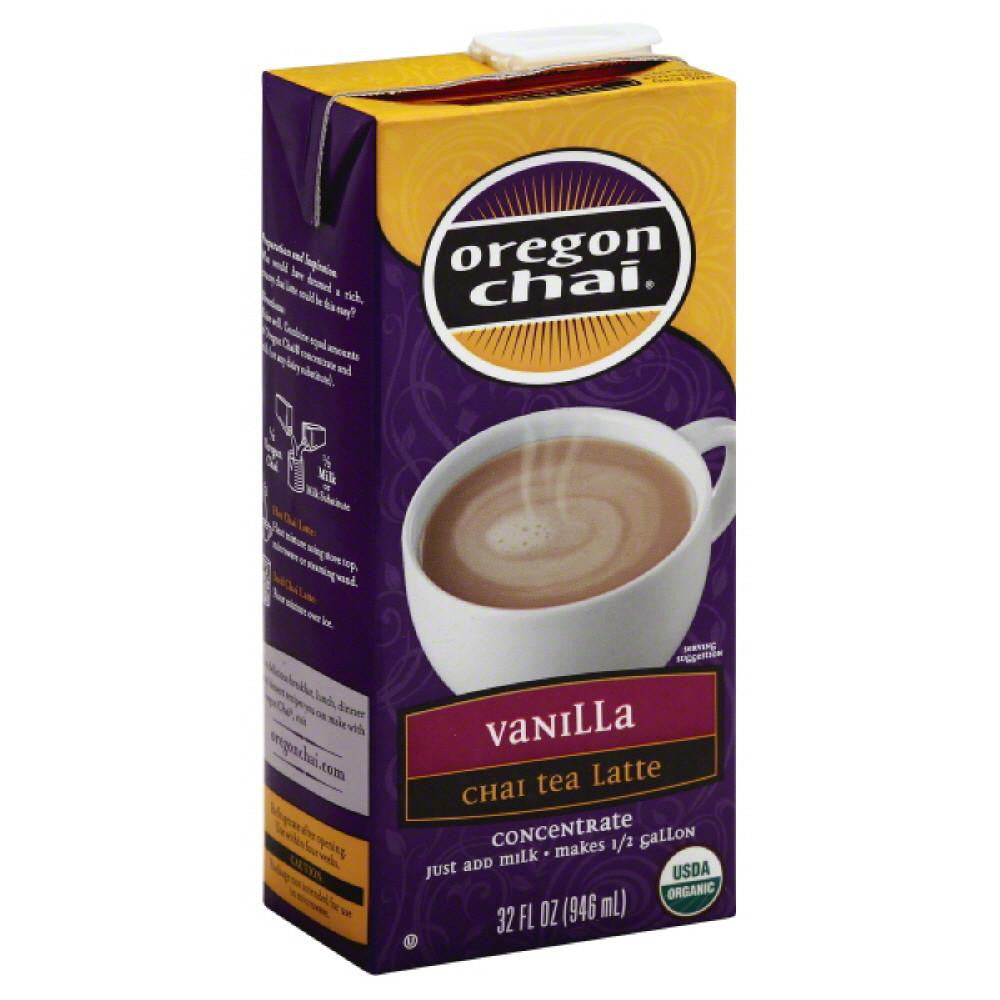 Oregon Chai Vanilla Concentrate Chai Tea Latte, 32 Fo (Pack of 6)