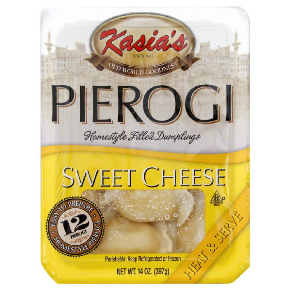 Kasias Sweet Cheese Pierogies, 14 Oz (Pack of 6)