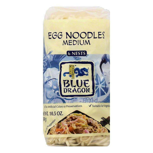Blue Dragon Medium Egg Noodles, 6 ea (Pack of 8)