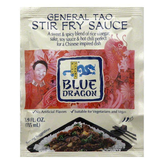 Blue Dragon General Tao Stir Fry Sauce, 3.9 Oz (Pack of 12)