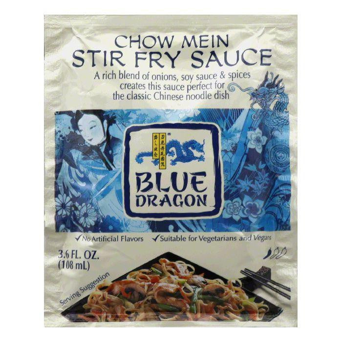 Blue Dragon Chow Mein Stir Fry Sauce, 3.6 Oz (Pack of 12)