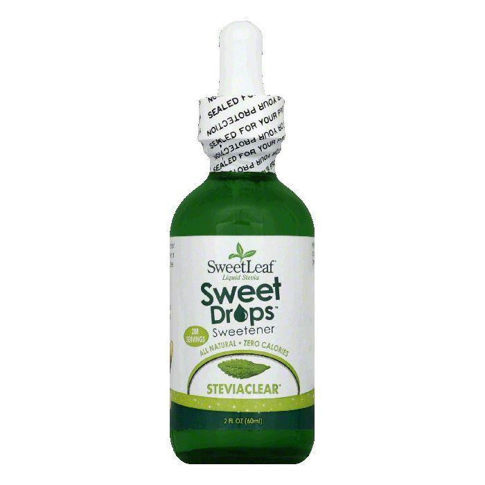 Stevia Sweet Leaf Stevia Extract Clear Liquid, 2 OZ (Pack of 3)