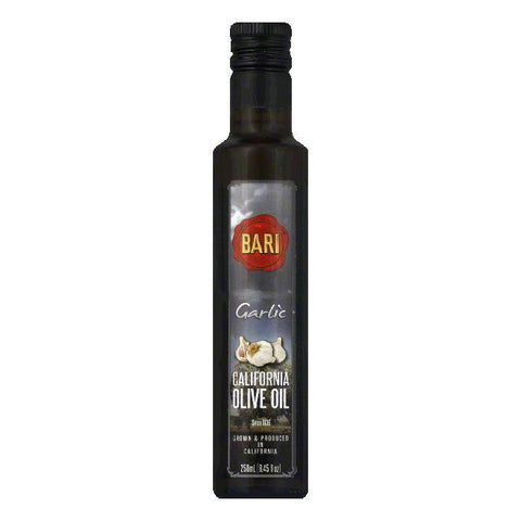 Bari Garlic California Olive Oil, 250 ML (Pack of 6)