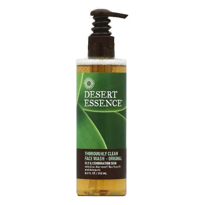 Desert Essence Oily & Combination Skin Original Thoroughly Clean Face Wash, 8.5 OZ (Pack of 3)