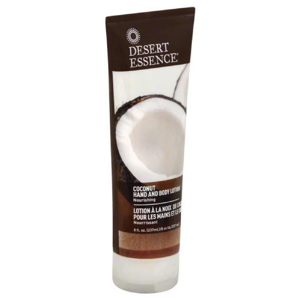 Desert Essence Coconut Hand and Body Lotion, 8 Oz (Pack of 3)