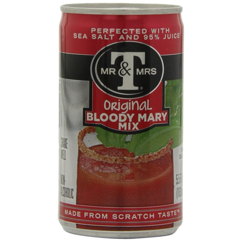 Mr. & Mrs. T Bloody Mary Mix, 5.5 Oz (Pack of 24)