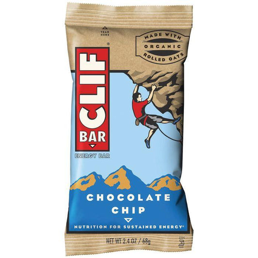 CLIF Bar Chocolate Chip Energy Bar 2.4 Oz (Pack of 12)